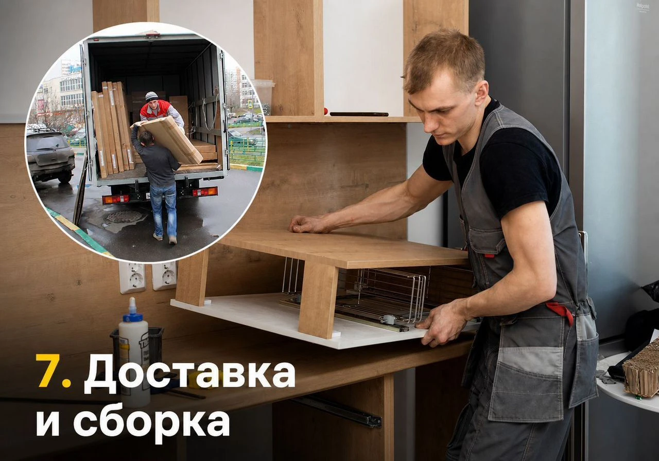 Угловая кухня на заказ